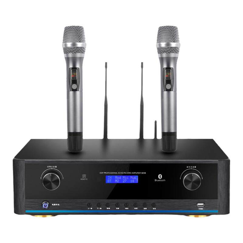 影音先锋K58功放机家用业会议放大器家庭ktv音响蓝牙HF大功率专