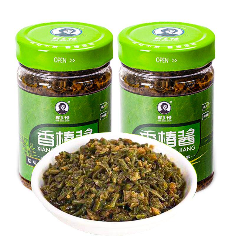 九棵树香椿酱210g/瓶 河南特产香椿酱下饭拌面酱新鲜非腌制下饭菜