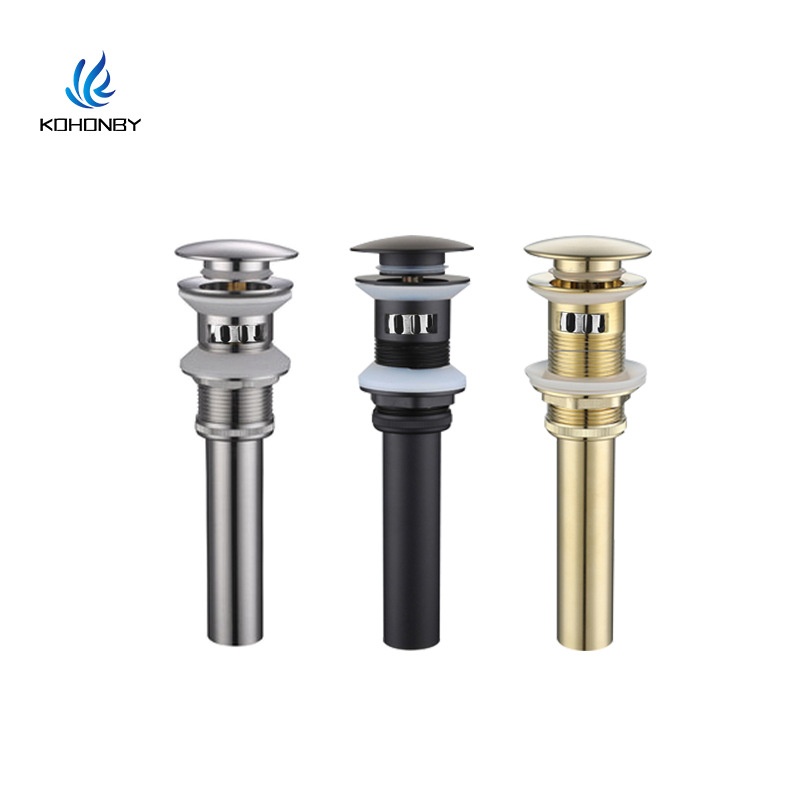 面盆洗脸盆304不锈钢下水器配件盆台洗手池防臭下水管漏水落水塞