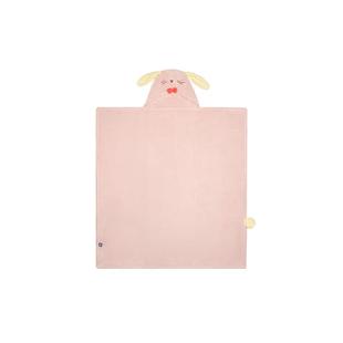 babycare婴幼儿浴巾儿童宝宝带帽珊瑚绒斗篷新生儿超柔小象浴袍