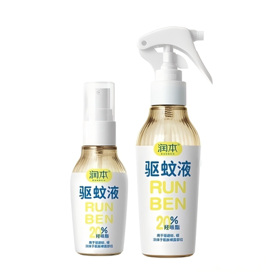 润本派卡瑞丁驱蚊液喷雾蚊怕水