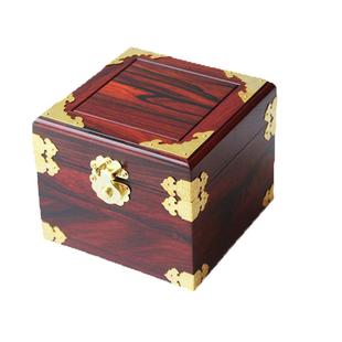 红木紫砂壶茶壶盒子瓷器包装木盒实木收藏礼品盒首饰古玩把件锦盒