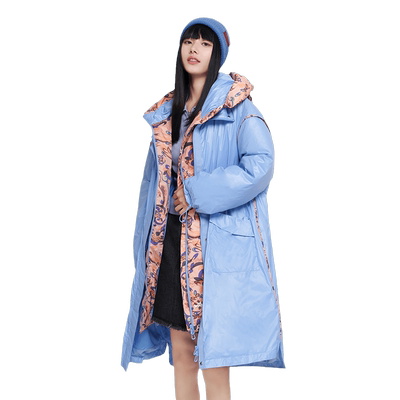 羽绒服外套艾莱依设计感小众