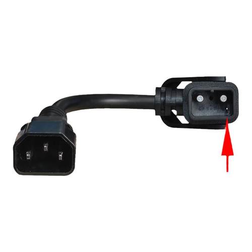 雅迪2+5电动电瓶车锂电池插头座充电口转换头延长连接线国标纯铜