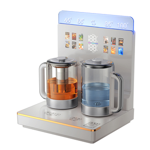 夏新台式饮水机家用茶吧机直饮双加热养生一体餐边柜新款免安装