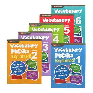 新加坡英语 词汇练习册 小学高难度 Vocabulary MCQS Explained 每题有详解 新加坡教辅 英文原版新加坡MC出版