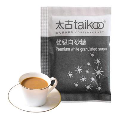 Taikoo太古咖啡糖包伴侣黄糖包咖啡用糖金黄赤砂糖方糖5g*50小袋