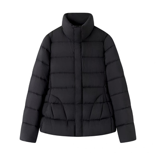 轻薄款羽绒服女款冬季2025年新款修身收腰显瘦不臃肿立领短款外套