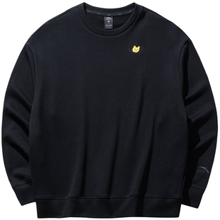 安踏超级植物联名丨豹富卫衣女士套头衫秋冬季宽松百搭长袖上衣