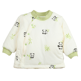 婴儿外套秋冬小棉衣薄棉夹棉保暖衣服宝宝男童棉袄女童棉服上衣