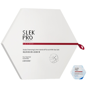 SLEKPRO海盐头皮磨砂膏深层清洁净头发护理控油蓬松无硅油洗发水