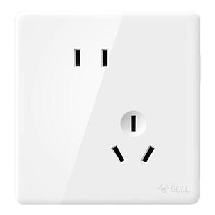 公牛开关插座官方旗舰店正品斜五孔插座面板多孔墙壁电源公牛g28