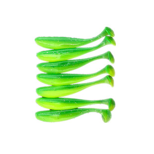 t尾鱼路亚软饵淡水T尾软虫铅头钩钓小鱼鲈鱼鳜鱼远投倒钓假饵套装