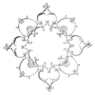 GRG石膏灯盘拼花角花客厅吊顶石膏线条天花板吊灯 非法式石膏灯盘