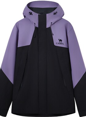 骆驼山海夹克3.0户外外套男2026春秋款户外风衣旅行服登山服男