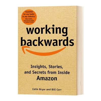 英文原版反向工作洞察亚马逊
