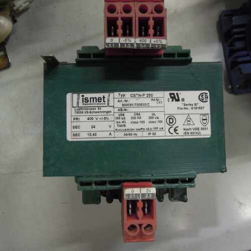 议价原装 ismet 变压器 CSTN-P  250  PRI 400V /-5% SEC 24V 10.