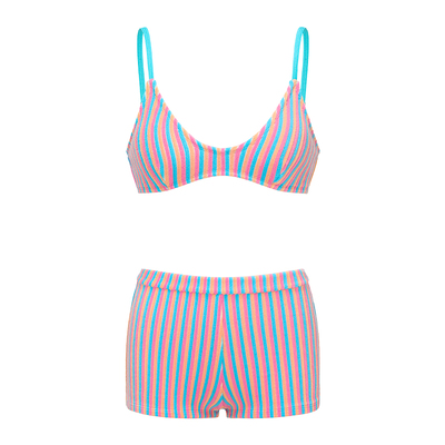 Yukariswim平角分体泳衣女