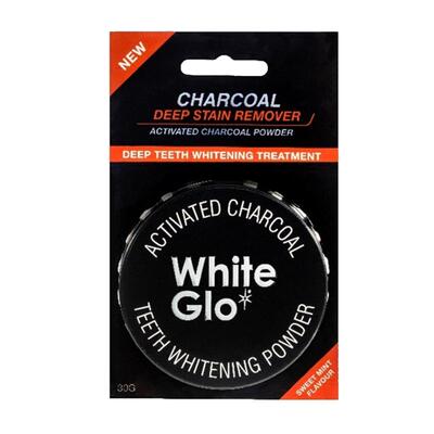 WhiteGlo活性炭去牙结石牙粉