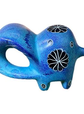 非洲特色手工艺肥皂石雕刻摆件