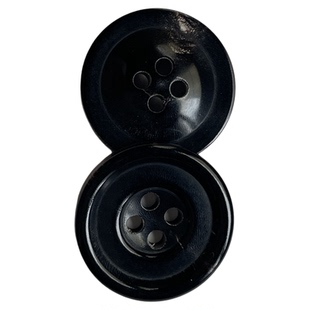 进口天然牛角钮扣diy适用于西装男装女装上衣大衣裤扣服装百搭