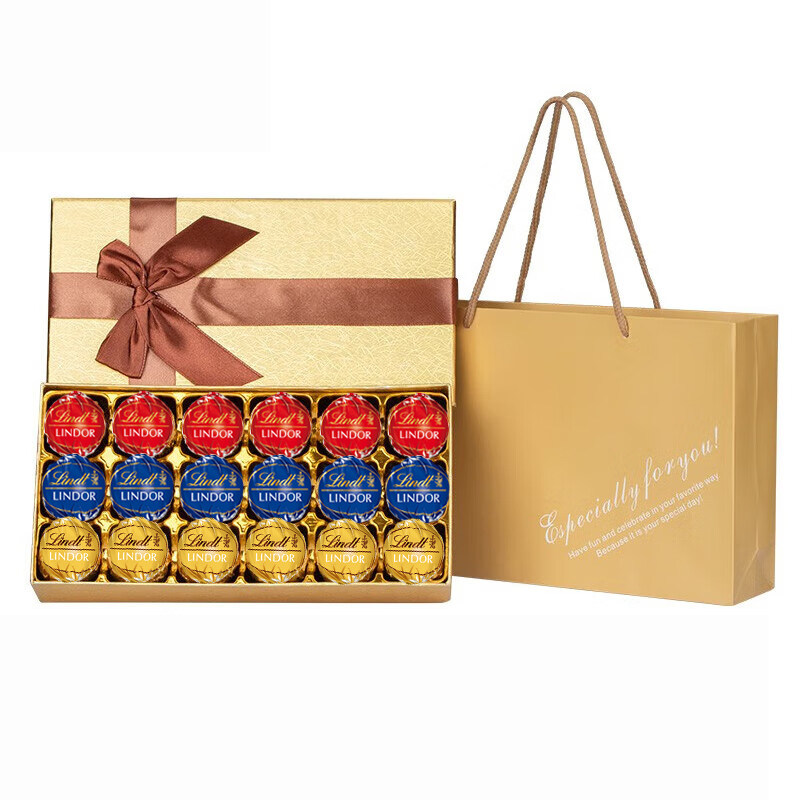 进口lindt瑞士莲巧克力礼盒装