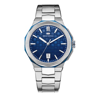 正品海鸥表男士经典几何简约夜光ST18机芯全自动机械表男表1140A