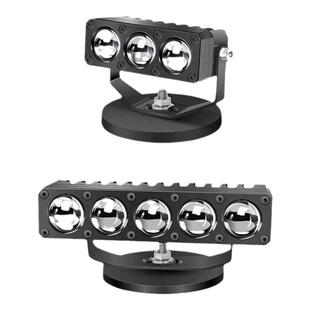 【GF5】五珠双直射激光透镜远近一体LED射灯汽车中网隐藏加装货车