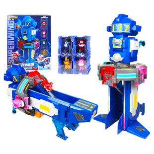 奥迪双钻超级飞侠超级基地声光豪华套装总部空间站乐迪声光玩具男