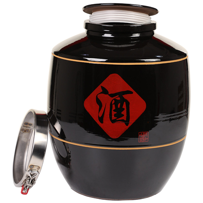 加厚土陶配密封不锈钢锁扣专用缸