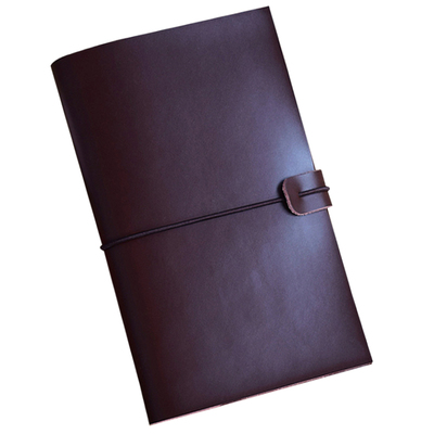 A5牛皮火车票飞机票票据收藏册