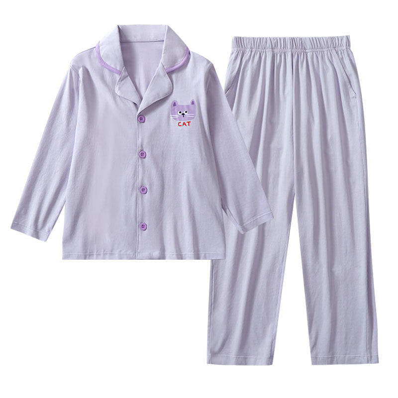 西服领男女春秋睡衣套装A类