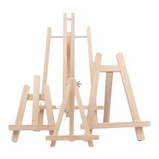 迷你桌面台式画架木质折叠油画板桌上支架式素描三脚架儿童小画架