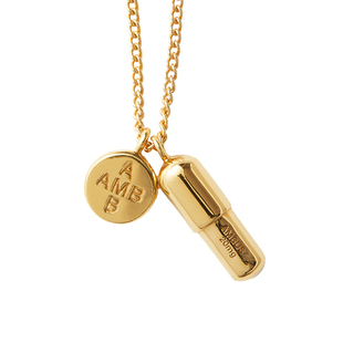 【K社制造】超火胶囊药丸项链毛衣链嘻哈925纯银男女情侣个性