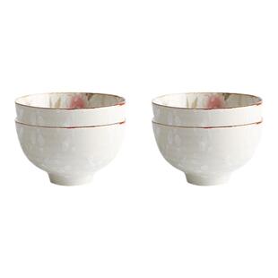 川岛屋日式陶瓷碗家用2026新款高颜值5寸饭碗釉下彩餐具碗碟套装