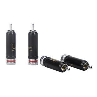 WBT 0102Ag 镀铑镂空RCA莲花头 发烧信号线插头 9mm端子