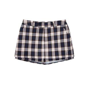 YUSSI2026春夏新款灰色格子短裙女秋冬a字裙裤超好看包臀半身裙子