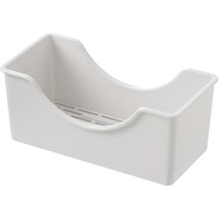 FaSoLa日式家用吐骨碟塑料装骨头残渣盘收纳圆盘碟子餐桌垃圾盘碟