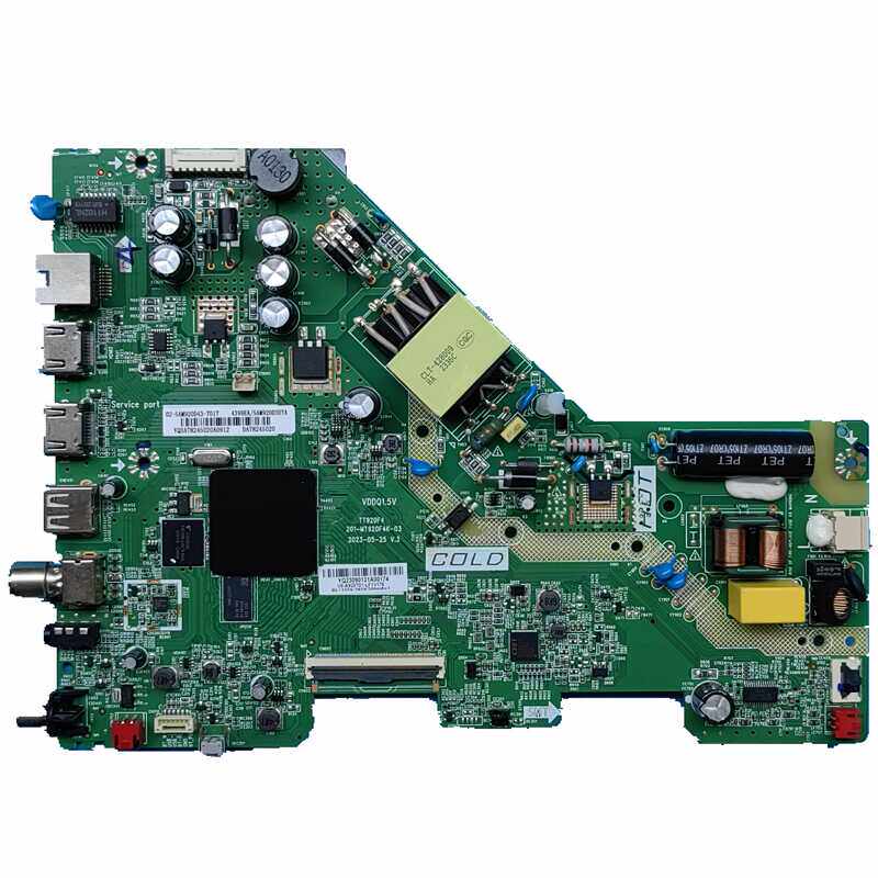 TCL L43V6E 43V6EA雷鸟43F165C主板TT920F4 201-MT920F4K-03屏选