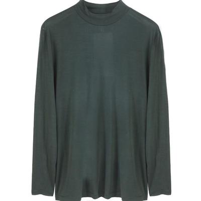 金三塔秋冬新品100%桑蚕丝打底衫