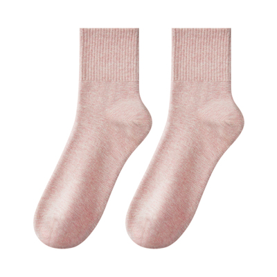 中短筒袜Hodo/红豆纯棉防臭吸汗