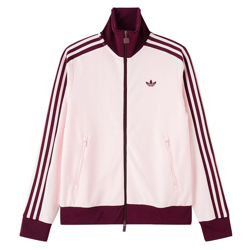 【自营】Adidas阿迪达斯针织夹克女装舒适透气简约运动休闲外套