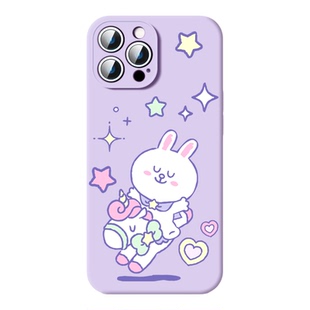 line莎莉鸡&可妮兔新款18适用苹果17promax手机壳iPhone16pro保护套14plus防摔套13全包壳12防摔套可爱卡通