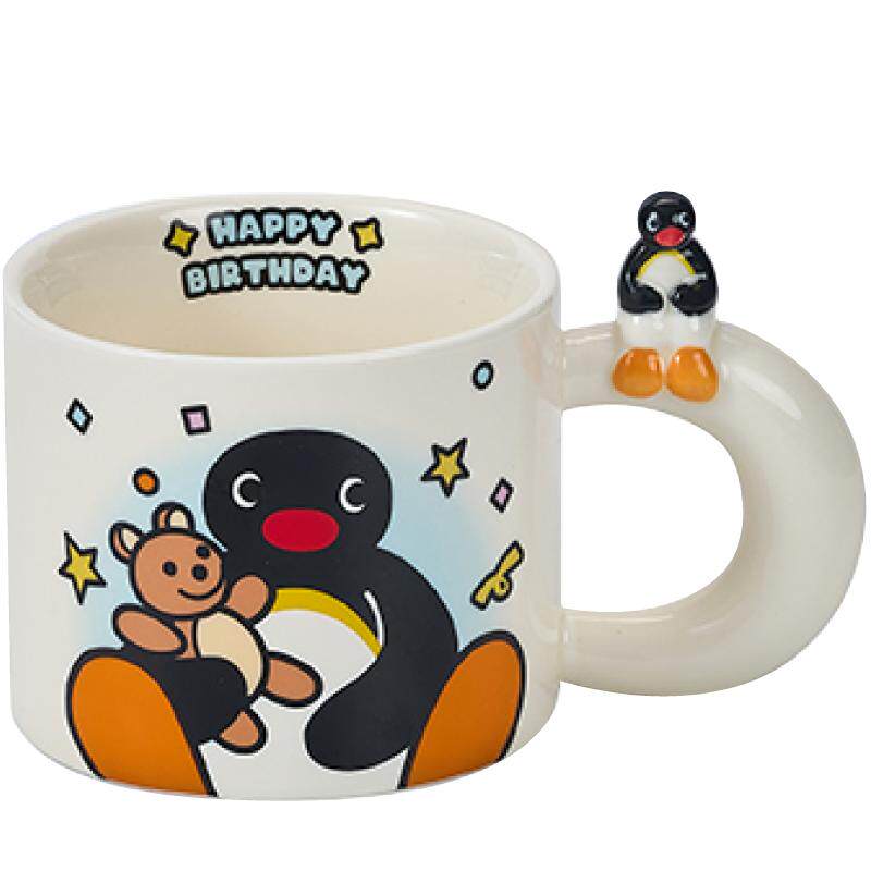 言仓Pingu联名生日马克杯
