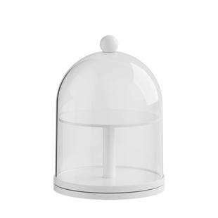 盲盒收纳架旋转手办摆件置物柜子dimoo星星人泡泡玛特透明展示台