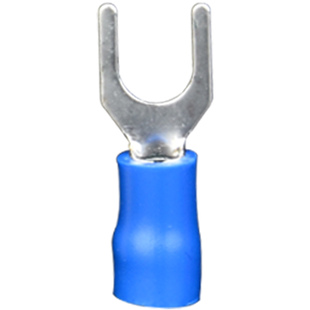 宗意SV2-4欧式叉型预绝缘端子 U型冷压快速接线铜鼻子1.5-2.5平方