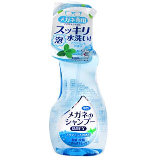日本SOFT99眼镜水清洗液中性温和除菌去污渍眼睛片喷雾泡沫清洁剂