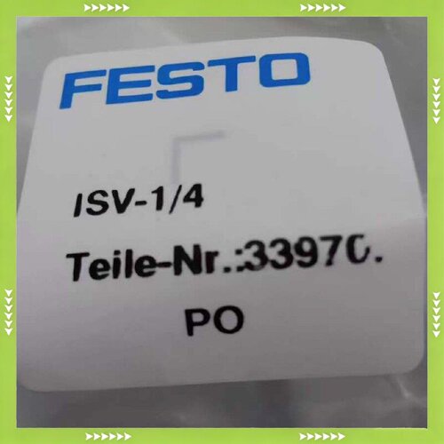 【问价】FESTO费斯托ISV-1/4真空安全阀AMTE-M-LH-适用