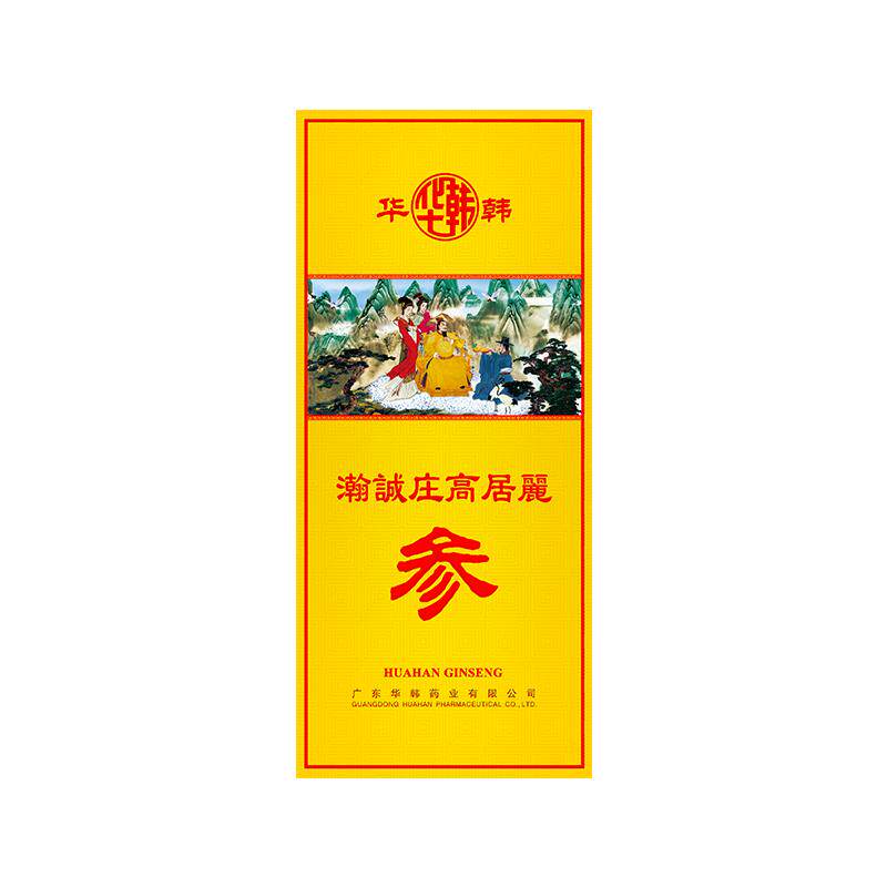 华韩庄高居丽红参六年根