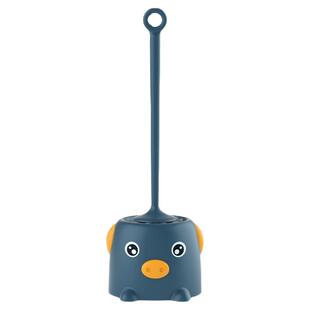 壁挂式马桶刷家用无死角带底座卡通厕所免打孔卫生间刷子清洁套装